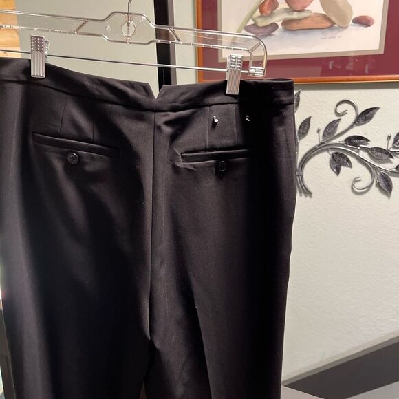 NWOT Tommy Hilfiger Black Dress Pants Classic Silhouette #DP344 - Picture 4 of 5
